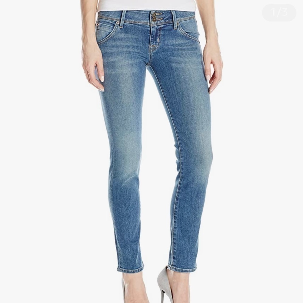 Hudson Nicole Ankle Skinny Jeans Size 25